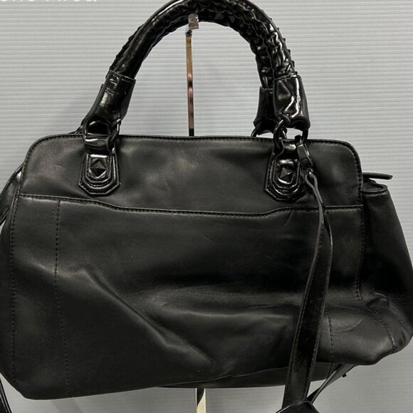 NWT Simply Vera Vera Wang Entry Satchel Black Mermaid - Picture 2 of 13
